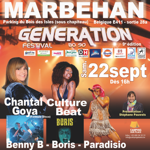 Festival generation 80 avec Maxi 80 webradio